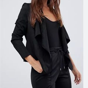Zara suede black jacket